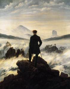 Friedrich's Wanderer above the Sea of Fog